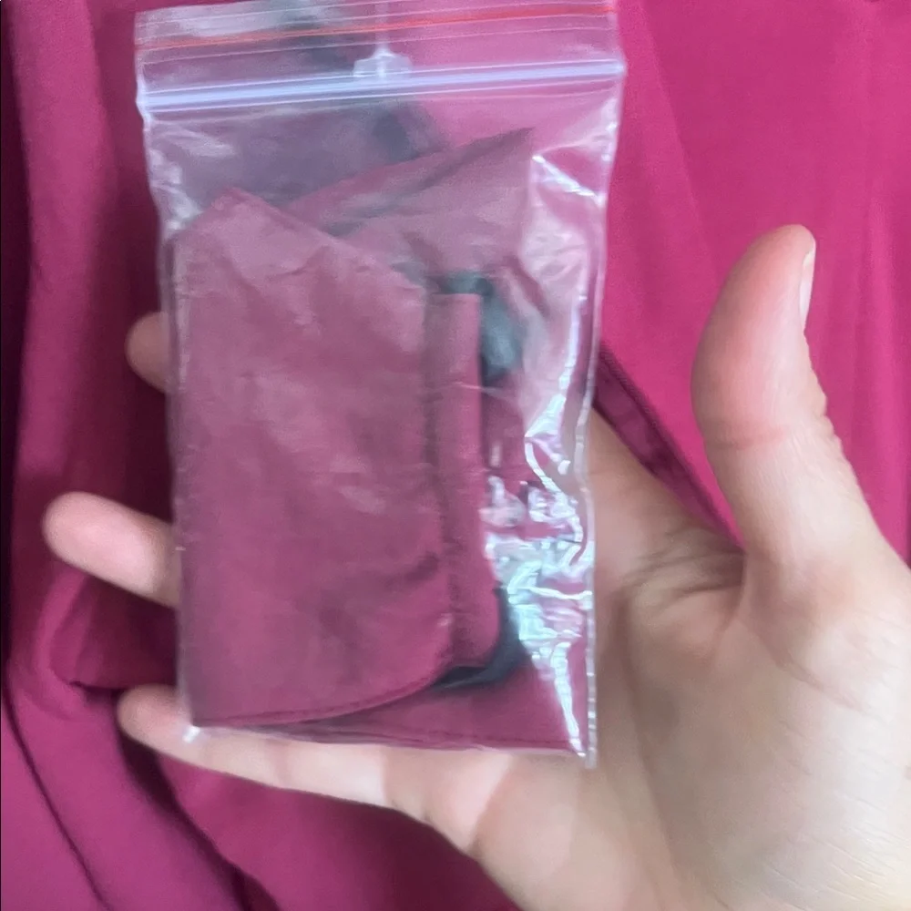 🛑 1 hour sale. NWT. Taylor, size 10P, Fuchsia Long Sleeve Dress - Picture 9 of 12